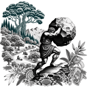 Micro Realism Sisyphus In A Natural Setting