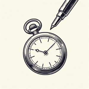 Minimalist Pocket Watch With Clean, Simple Design