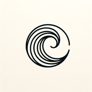 Minimalist Wave With Clean Curves