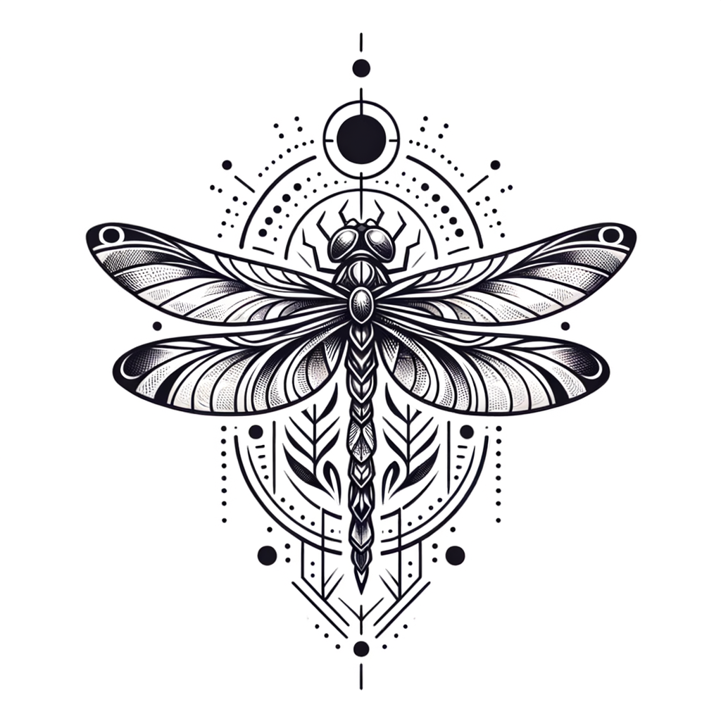 Modern Elements In A Neo-Traditional Dragonfly