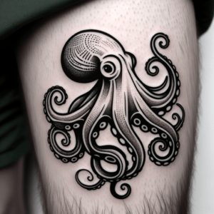 Modern Elements In A Neo-Traditional Octopus