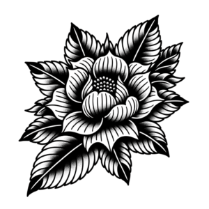 Modern Neo-Traditional Flower Twists