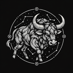 Neo-Traditional Taurus Constellation With Modern Twists