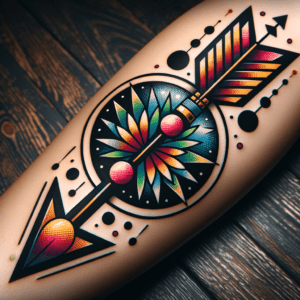 New School Arrow With Vibrant Colors