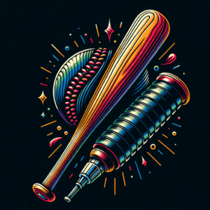 New School Bat With Bright Colors