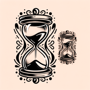 New School Hourglass With Vibrant, Playful Design