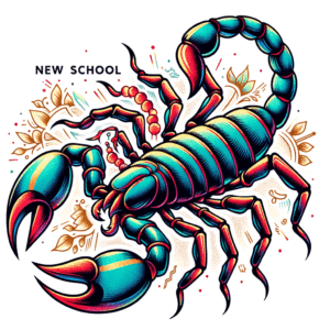 New School Scorpio With Vibrant Colors
