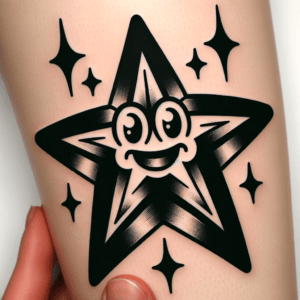 New School Star With Exaggerated, Cartoonish Style