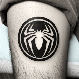 Old-School Spiderman Logo