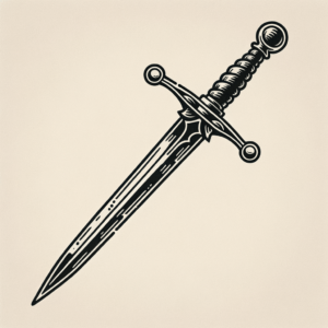 Old-School Sword With Vintage Look