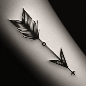 Realism Arrow With Precise Details