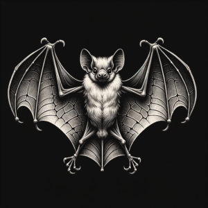 Realism Bat With Detailed Anatomy