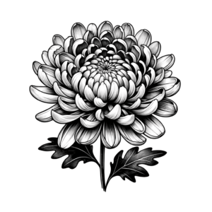 Realism Chrysanthemum With Lifelike Petals