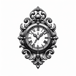 Realism Clock With Lifelike Details