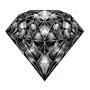 Realism Diamond With Detailed Facets