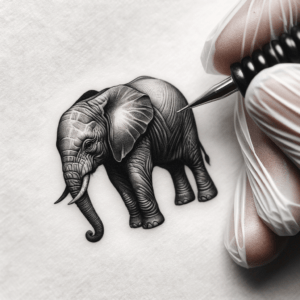 Realism Elephant With Detailed Textures