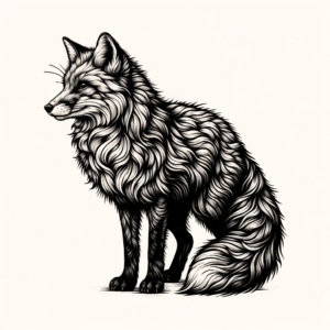 Realism Fox With Lifelike Fur And Shading
