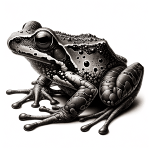 Realism Frog With Lifelike Details