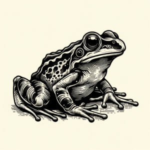 Realism Frog With Natural Details