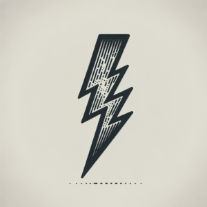 Realism Lightning Bolt With Realistic Depiction