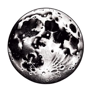 Realism Moon With Detailed Textures