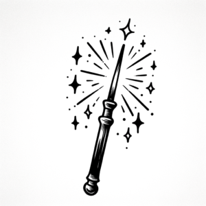 Realism Style Glowing Wand