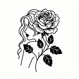 Rose With A Sultry Pose