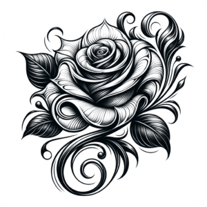 Seductive Rose With Curves