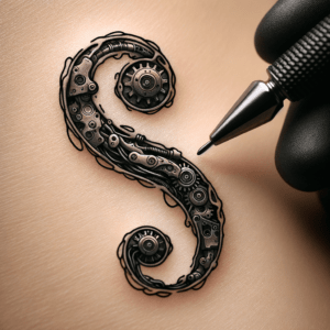 Semicolon With Biomechanical Elements