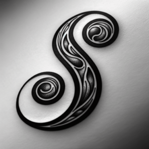 Semicolon With Detailed Linework