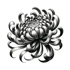 Sexy Chrysanthemum With Elegant Lines