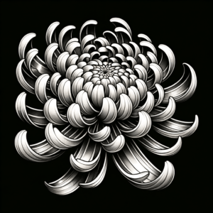 Sexy Chrysanthemum With Elegant Petal Curves