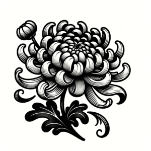 Sexy Chrysanthemum With Elegant Petal Curves