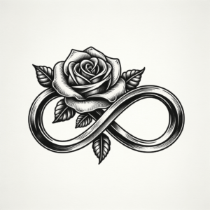 Sexy Infinity With Rose