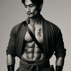 Sexy Samurai With Exposed Midriff
