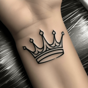 Simple Crown With Minimal Ornamentation