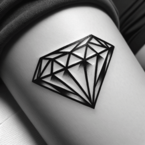 Simple Diamond With Basic Shapes