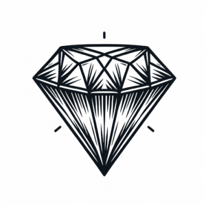 Simple Diamond With Minimal Details