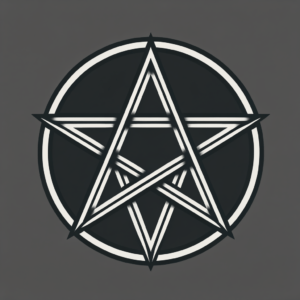 Simple, Geometric Pentagram