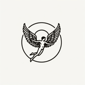 Simple, Minimalist Look In An Icarus Tattoo