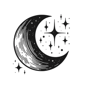 Simple Moon With Minimal Details