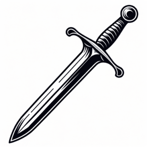 Simple Sword With Minimalist Hilt