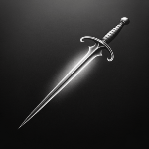 Simple Sword With Smooth Finish