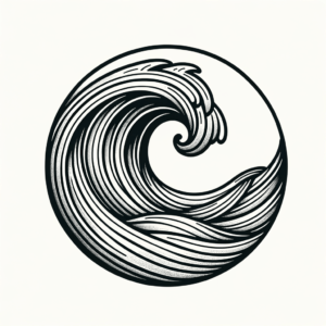 Simple Wave With Minimal Details