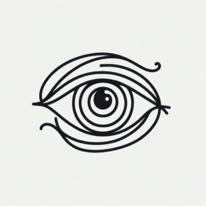 Single Continuous Line Shaping A Minimalist Eye