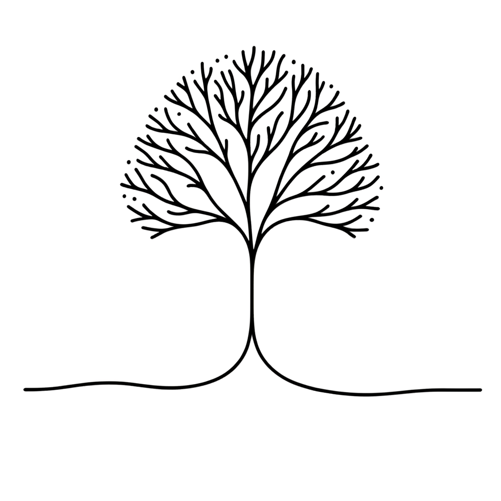 Single Line Tree With Uninterrupted Path