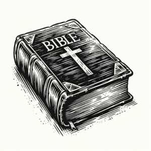Sketchy Bible With Rough Strokes