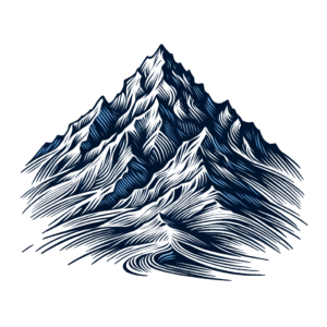 Sketchy Mountain With Dynamic Strokes