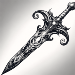 Surreal Sword With Dream-Like Quality