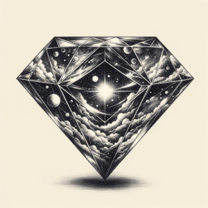 Surrealism Diamond With Dreamlike Elements